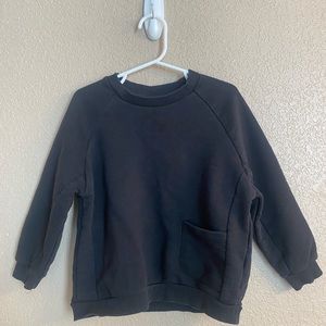 Zara kids crewneck w/ pocket